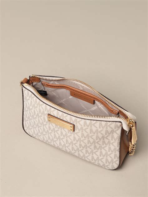 pochette michael kors borchie|Michael Kors chain handbag.